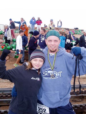 Tim Steffens - Tim and Sydney after the 06 Ascent. Tim Steffens - Tim and Sydney after the 06 Ascent.